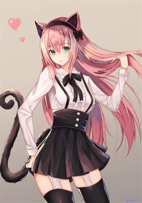 Pink-Haired Neko - 9GAG