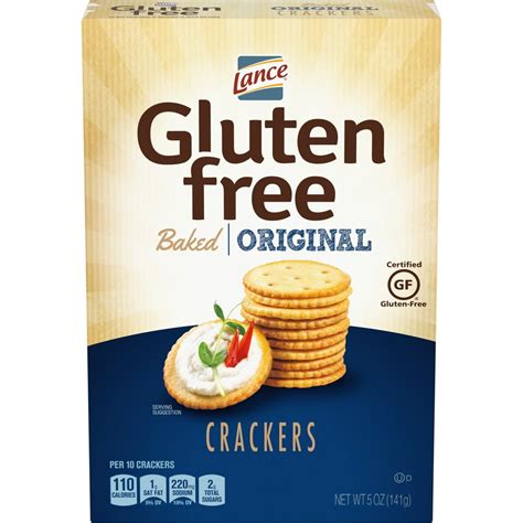 Lance Gluten Free Crackers, Original Baked, 5 oz Box - Walmart.com - Walmart.com