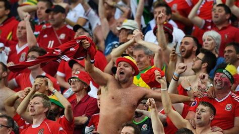 Wales Fans Go Wild After Surprise Win | UK News | Sky News