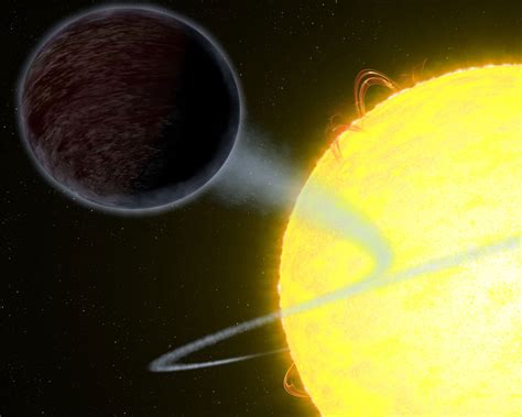 Hubble Telescope Views Blistering Pitch-Black Planet WASP-12b