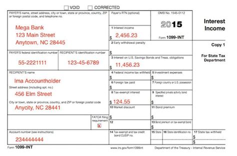 Understanding Your Tax Forms 2016: Form 1099-INT, Interest Income | Tax forms, Understanding ...