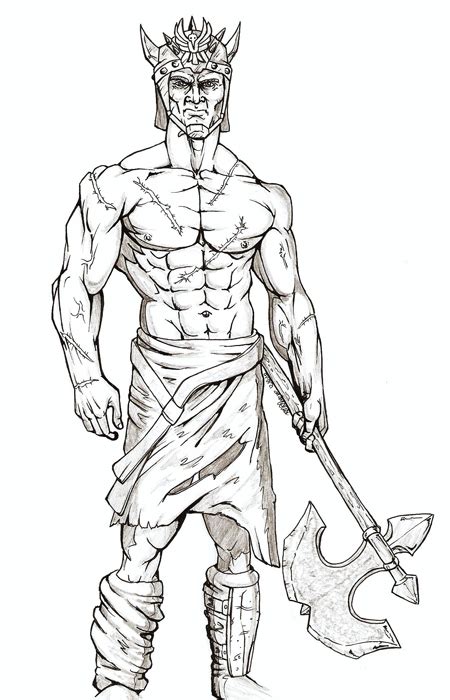 Gladiator Drawing at GetDrawings | Free download