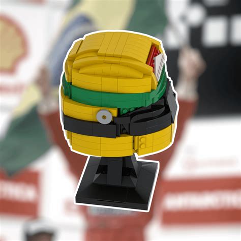 I made Ayrton Senna's 1991 Helmet out of Lego! Hope you like it! Looking forward to the ...