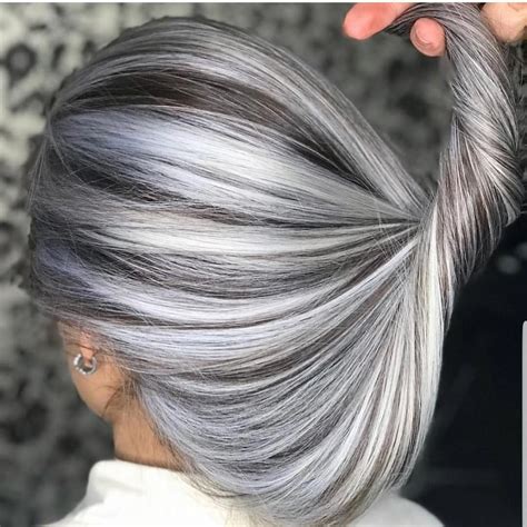 MODERN SALON on Instagram: “Pearly/steel tones by @colorsmechass using ...