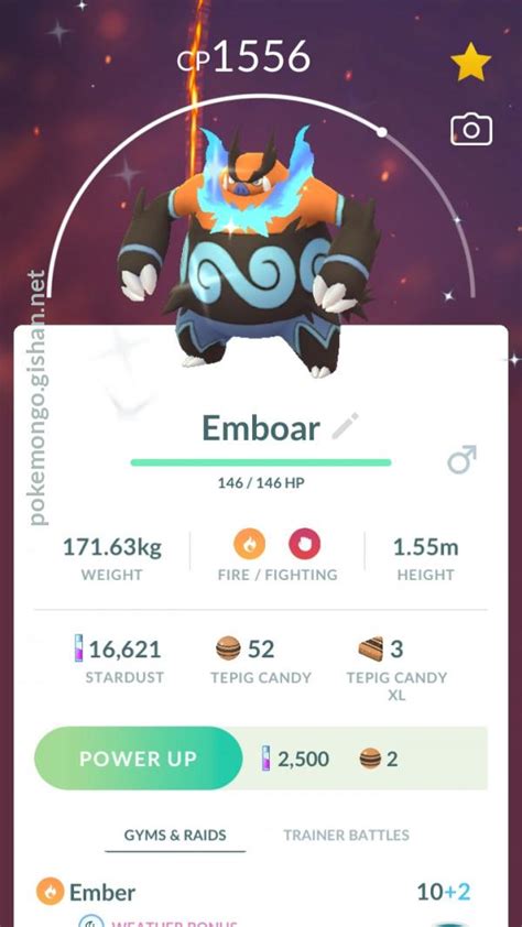 Shiny Emboar - Pokemon Go