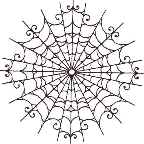 Spider Web Outline | Free download on ClipArtMag