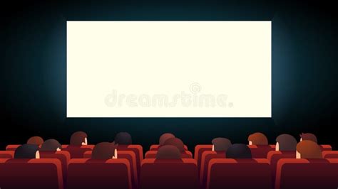 Movie Theater Audience Silhouette