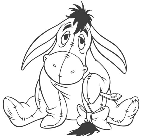 Baby Eeyore Drawing at GetDrawings | Free download