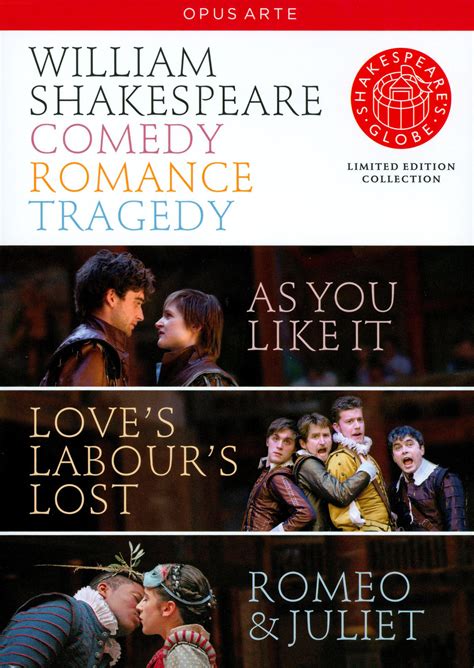 William Shakespeare: Comedy, Romance, Tragedy [4 Discs] [DVD] - Best Buy