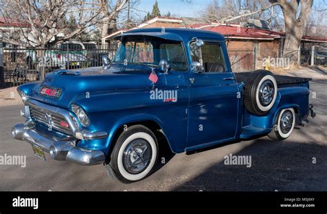 vintage GMC 100 pickup truck Stock Photo - Alamy