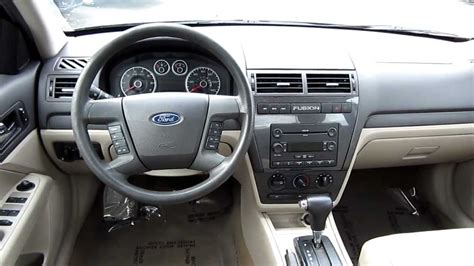 2007 Ford Fusion V6 SE, black - Stock# L153388 - Interior - YouTube