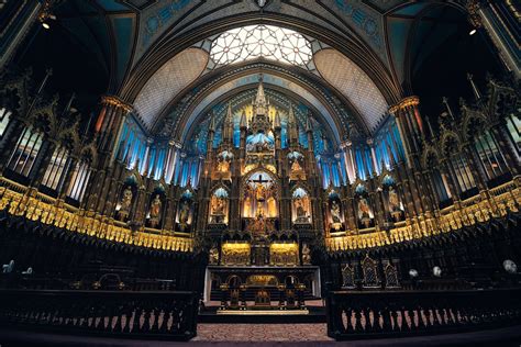 Notre Dame Basilica Montreal - architecture - elloarchitecture | ello ...