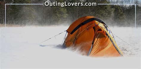 Best 4 Season Backpacking Tent In 2024 - OutingLovers