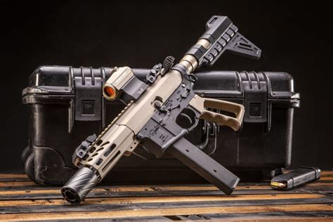 AR 9mm Micro Breach Pistol Brace Kit » Guntec USA