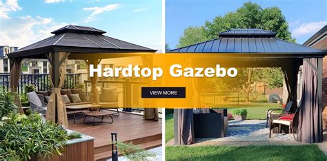 Hardtop Gazebo,Louvered Gazebo,Chinese Style Gazebo,Free Standing ...