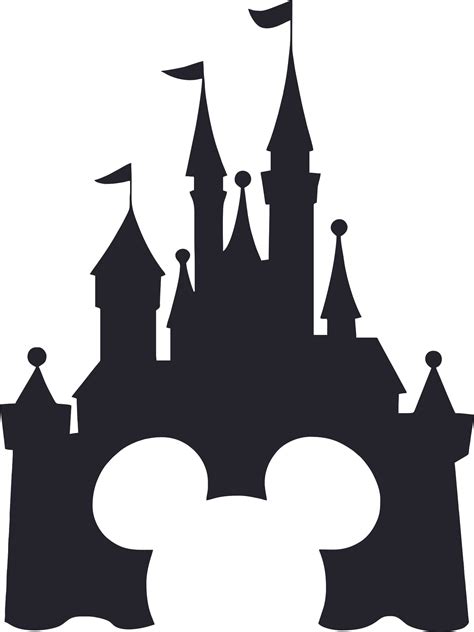 Disney Castle Cartoon Character Art Vinyl Decors Sticker Design Decal ...