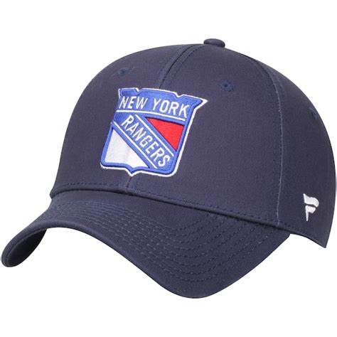 Youth New York Rangers Navy Alpha Structured Adjustable Hat - Shop.NHL.com