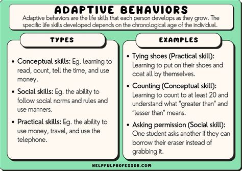 18 Adaptive Behavior Examples (2024)