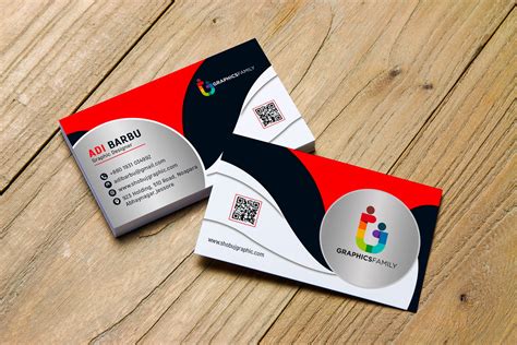 Free PSD Creative Business Card Design – GraphicsFamily