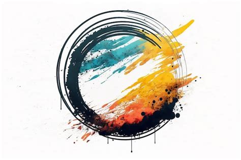 Premium Photo | Creative minimalist hand painted abstract art background