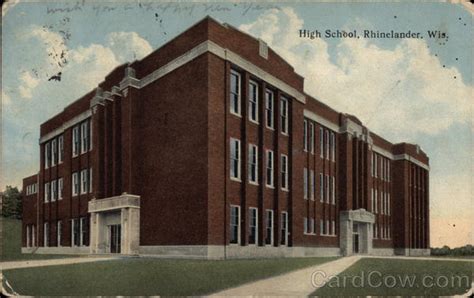 High School Rhinelander, WI