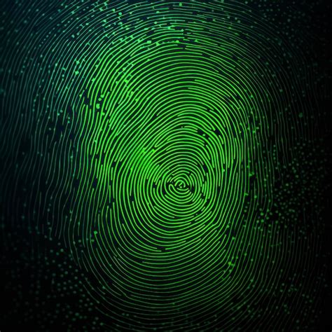 Premium AI Image | fingerprint scanning