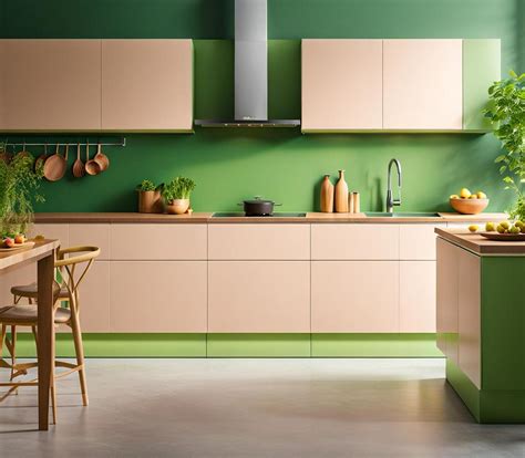 Brighten Up With Vibrant Green Kitchen Walls - Corley Designs