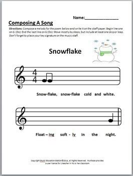 Composing Music {Guided music composition activities } | TpT