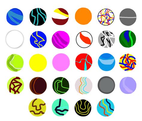 Marble League Marbles by Tonio0064 on DeviantArt