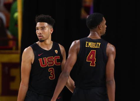 Isaiah and Evan Mobley helped USC climb higher in college hoops