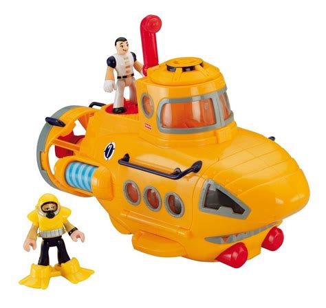 Amazon.com: Fisher Price Imaginext Submarine: Toys & Games | Toys ...