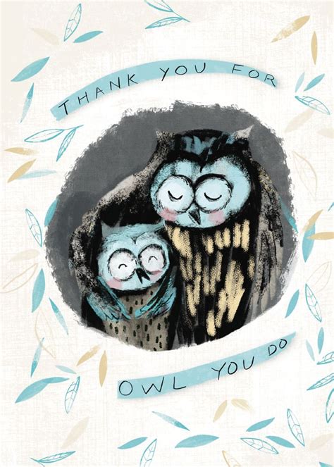 Father's Day Card with Owl Illustration | Owl illustration, Hand illustration, Photoshop elements