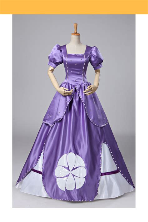 First Princess Sofia Classic Satin Cosplay Costume - Cosrea Cosplay