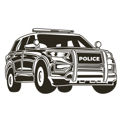 Polizeiauto PNG Designs for T Shirt & Merch