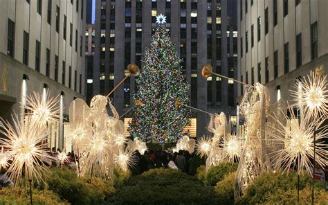 New York Times Square Christmas Tree Wallpapers - Top Free New York ...