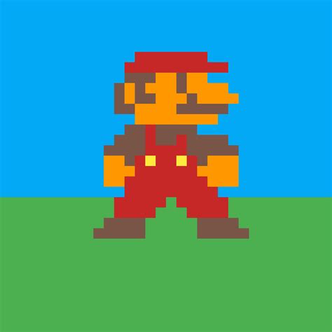 Pixilart - Mario walk cycle by Hi-Im-Just-Here