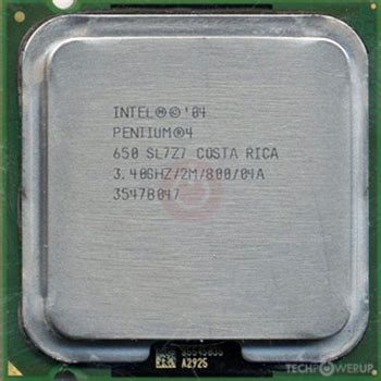 Intel Pentium 4 HT 650 Specs | TechPowerUp CPU Database