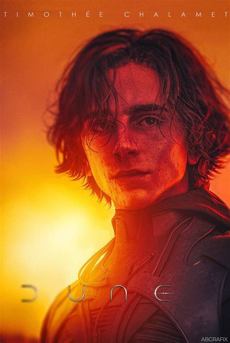 Timothee Chalamet 'Dune' Poster – Posters Plug