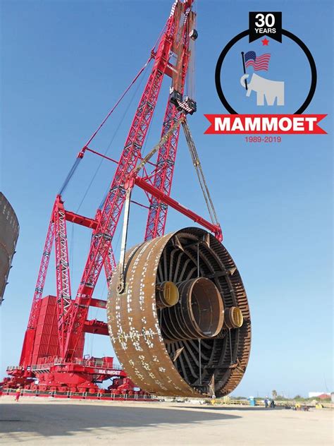 Mammoet celebrates 30 years of operation in the United States ⋆ Crane ...