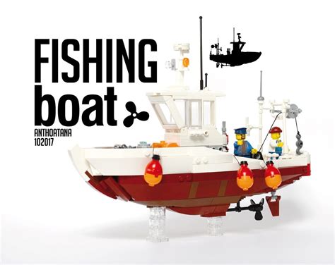 A18 The Fishing Boat Project | Fishing boats, Boat projects, Cool lego creations