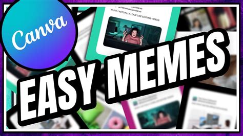 Finding Meme Templates to Use in Canva for Beginners - YouTube