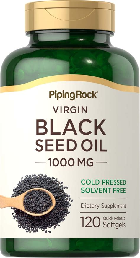 Black Seed Oil | Black Seed Oil Cumin | PipingRock Health Products