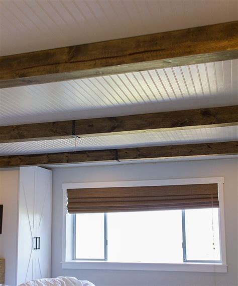 Master Makeover: DIY Wood Beams | Jenna Sue Design Blog