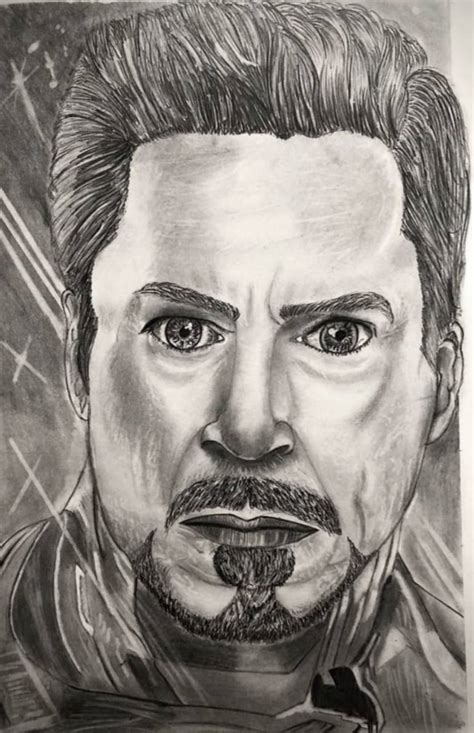 ArtStation Tony Stark (Robert Downey Drawing | lupon.gov.ph