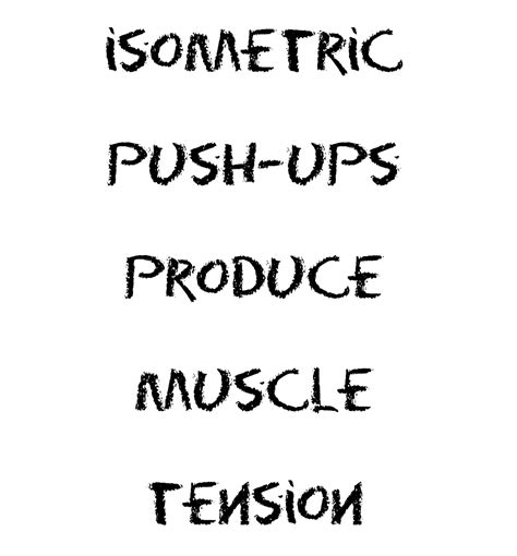 Isometric (Static) Push-ups Improve Muscle Endurance - YOUTRAINFITNESS® | Personal Training ...