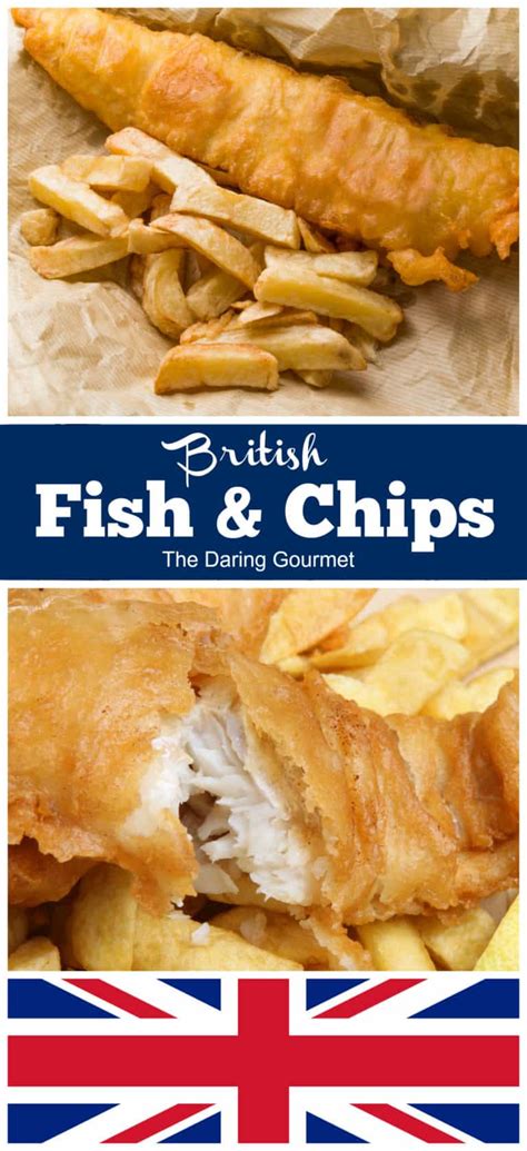 British Fish and Chips Recipe - The Daring Gourmet