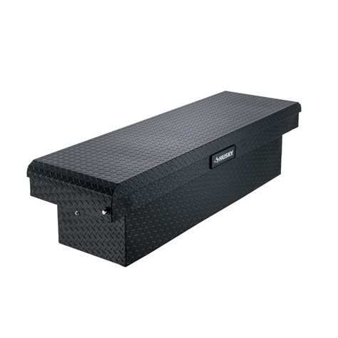 Husky 71.36 Matte Black Aluminum Full Size Crossbed Truck Tool Box – eX ...