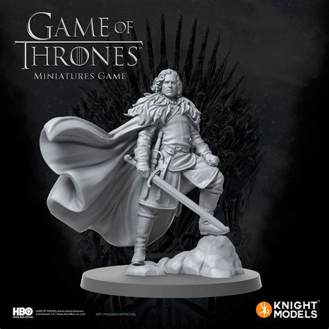 Jon Snow Leads Previews For Game Of Thrones Miniatures Range ...