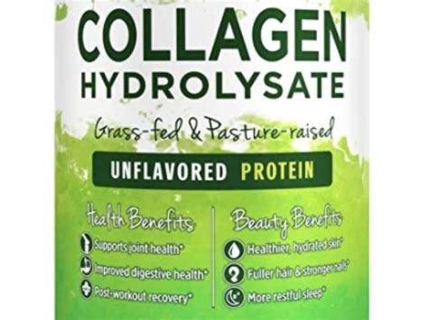 Collagen Hydrolysate Nutrition Facts - Eat This Much