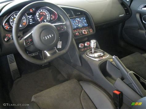 Black Interior 2012 Audi R8 4.2 FSI quattro Photo #61069849 | GTCarLot.com